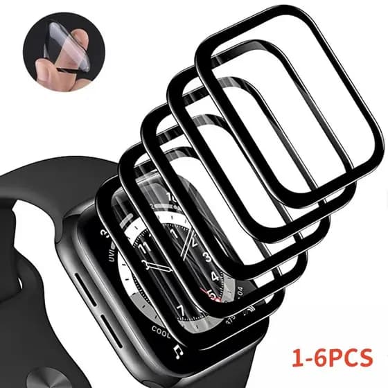 Smartwatch Tela Protetora Película Para Apple Watch S10 42mm 46mm 38mm 44mm 40mm 41mm 45mm 49mm Ultra iWatch Macio Filme