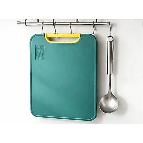 Tábua De Corte Antibacteriana À Prova De Mofo 37,5cm Com Suporte Em Pé Para Cozinha Polietileno