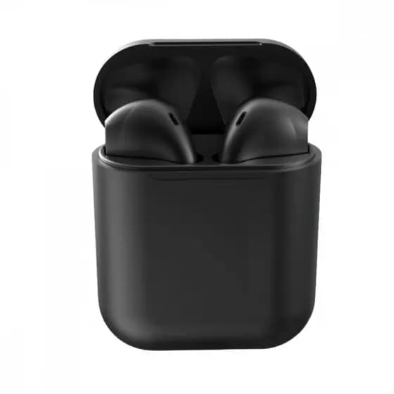Fone de Ouvido Intra Auricular Bluetooth com Case de Carregamento Altomex i12 (Preto)
