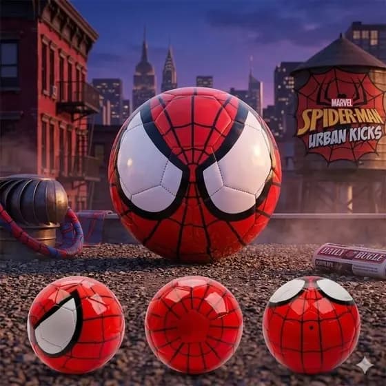 Bola de Futebol Infantil Homem-Aranha