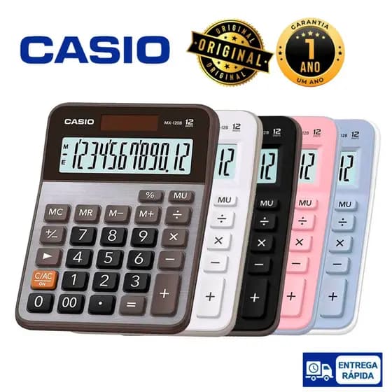 Calculadora de Mesa MX - 12B 12 Dígitos Original