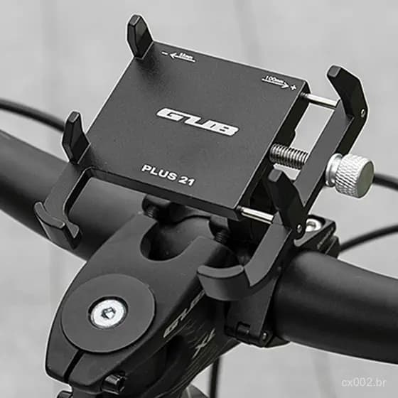 GUB PLUS 21 Suporte De Telefone De Motocicleta Celular De Liga De Alumínio Rotativo Ajustável Antiderrapante Peças De