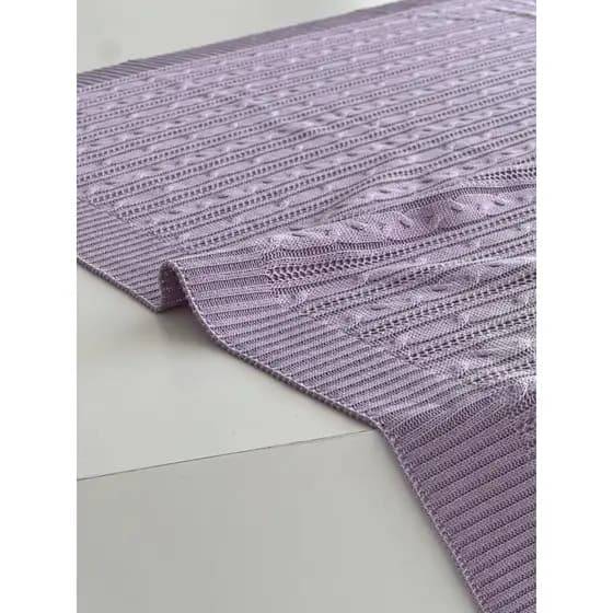 Manta Tricot Trançado Maternidade Bebe Qualidade Premium 80x100cm
