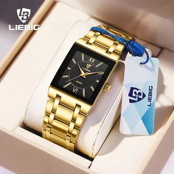 Clássico à prova dwaterproof água senhoras relógio pequeno quadrado luz luxo diamante pulseira de aço à prova dwaterproo