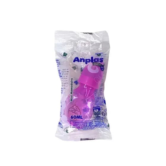 MAMADEIRA CHUQUINHA ANPLAS MINI 60ML ROSA