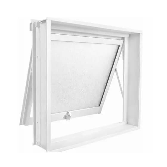 Vitro Basculante de vidro Janela de banheiro 50x50x12 - Branco - VIDRO JATEADO BOREAL
