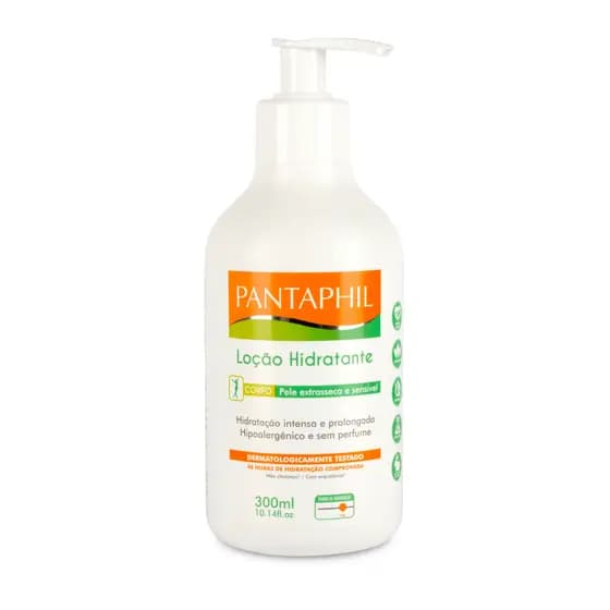 Pantaphil Loção o seu dia com 48h de muita hidratação - 38ml, 83ml e 300ml