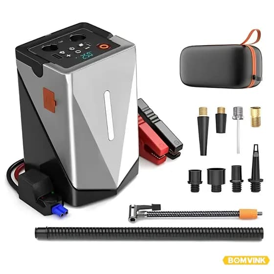 Auxiliar De Partida Compressor Veicular C/ Função Soprador