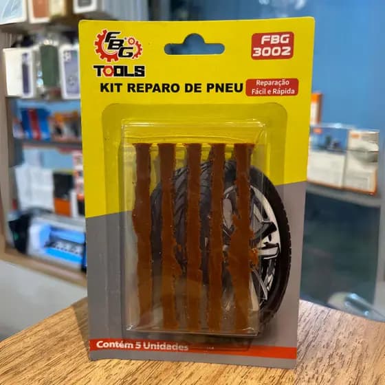 Kit com 5 Reparo Para Pneu Macarrões FBG-M 3002