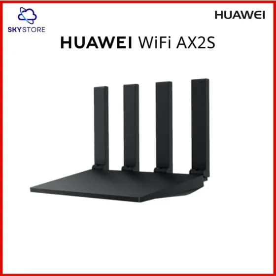 HUAWEI WiFi AX2S , Roteador , 5 GHz Wi-Fi 6 , Visualização de Diagnósticos do Wi-Fi
