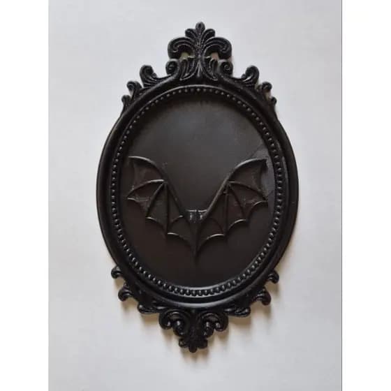 Quadro Morcegoth/Quadro Morcego/Quadro Gótico/Quadro Decorativo