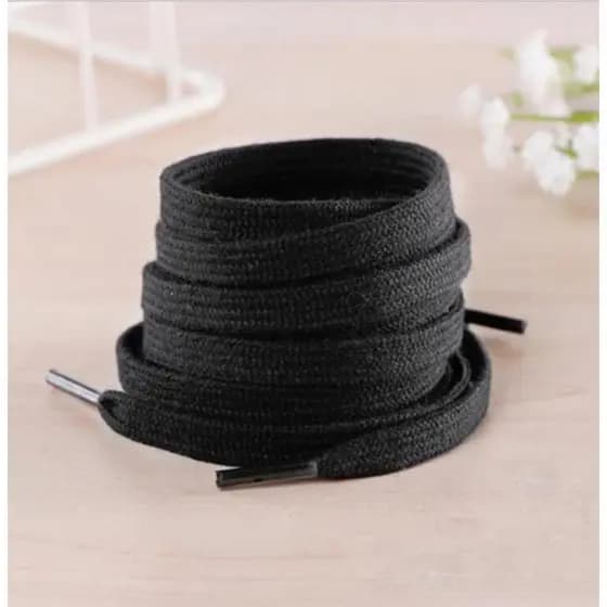2 Pares De Cadarço Atacador Chato Algodão De 1,40 Cm ENVIO IMEDIATO