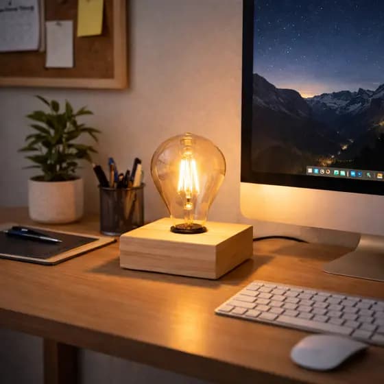 Luminária de Mesa Abajur Madeira Pinus Bivolt Bocal E27 Decoração Quarto Sala Escritório