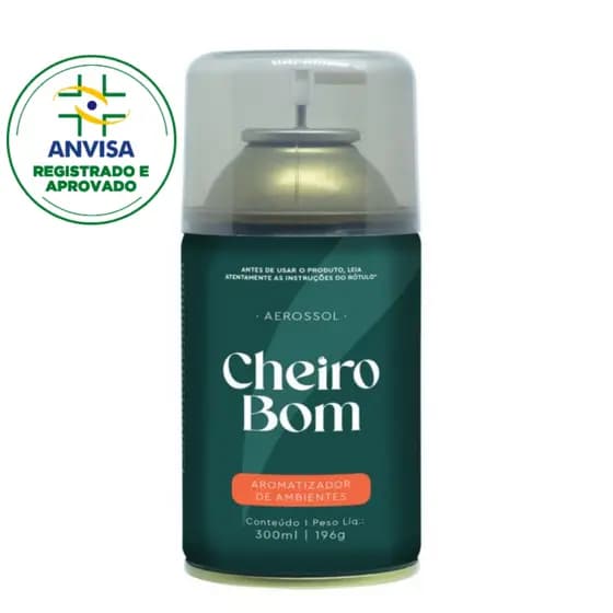 Aromatizador de Ambiente Aerossol - refil para dispenser - Cheiro Bom - Várias opções