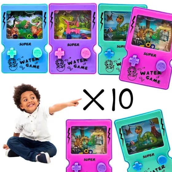 10 Jogos Joguinho Brinquedo Argola Aquaplay Controle Vídeo Game Joystick Prenda Lembrancinha Atacado