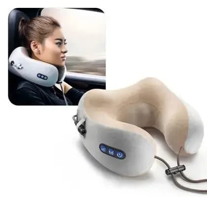 Massageadora Pescoço Elétrica USB Recarregável Relaxante Cervical