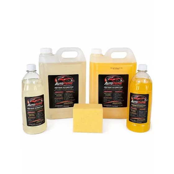 Kit Automotivo AutoPrime Completo – Shampoo Automotivo + Pretinho para Pneus 1L e 5L