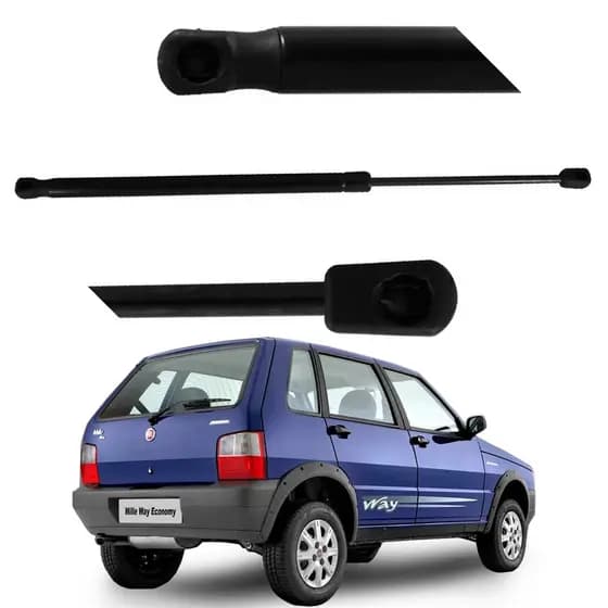 Amortecedor Tampa Traseira Porta Malas Fiat Uno Mille Economy Fire 2011 Até 2013