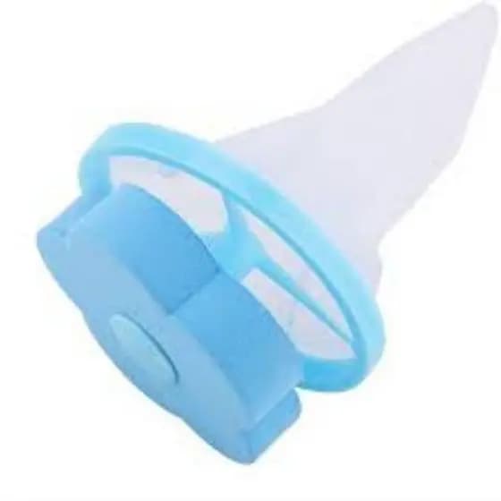 Filtro Coletor Azul de Fiapos e Pelos / para Máquina de Lavar e Tanquinho