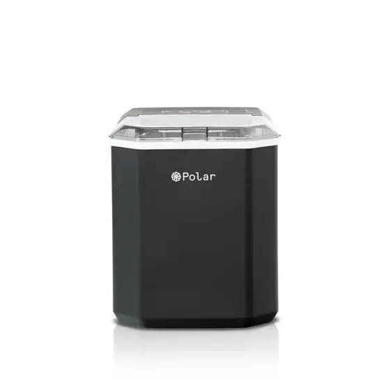 Máquina de Gelo Turbo Polar - Ice Maker Preto 12kg Dia