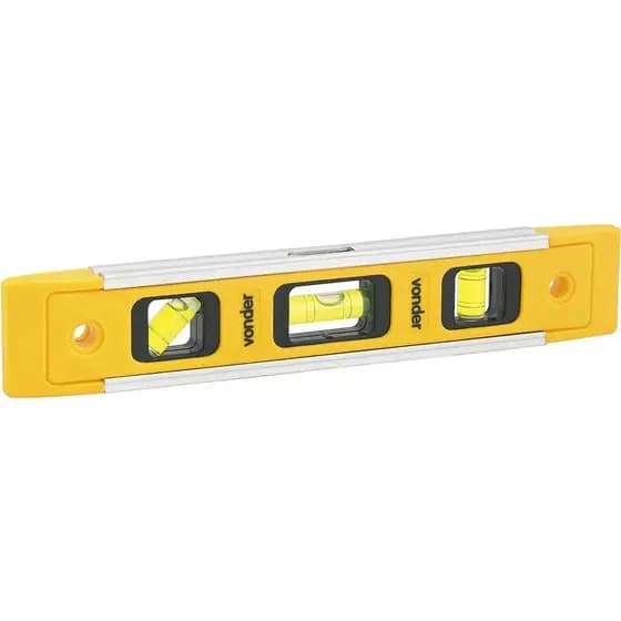 NIVEL COM BASE MAGNETICA 3 BOLHAS 9" VONDER