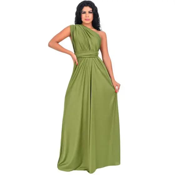Vestido varias amarração de Festa Batizado Formatura Civil Madrinhas de Casamento