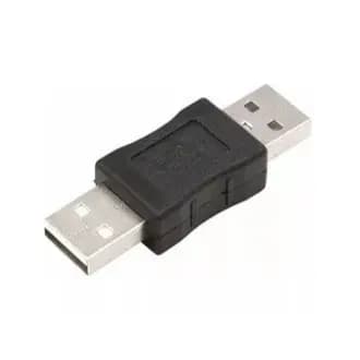 Conector Adaptador Usb Macho X Macho Emenda Junção Cabo