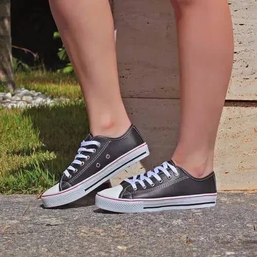 Tênis Feminino Masculino Star Casual Tradicional Super Confortável