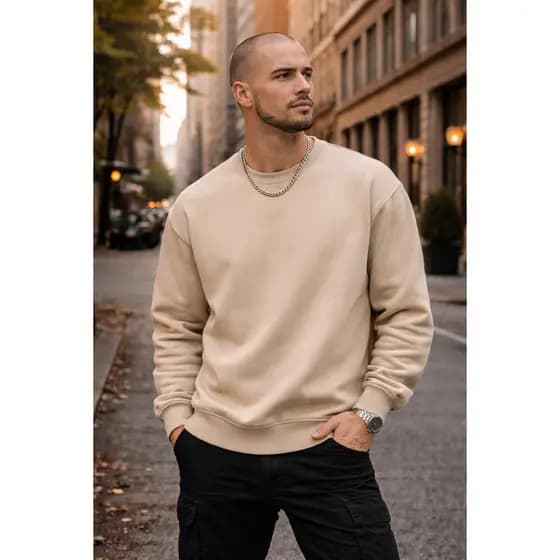 Moletom Blusa Unissex Careca Básico Estiloso