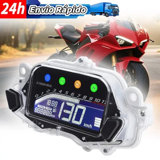 Velocímetro De Painel Digital Para Motocicleta Honda Titan