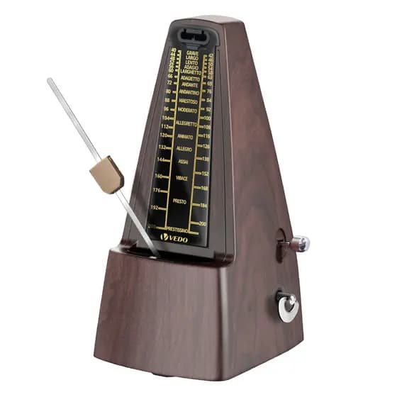 Metrônomos mecânicos para piano, violão, violino, baixo, bateria e outros instrumentos musicais, som alto, alta precisão
