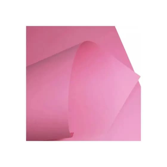PAPEL ROSA LISO/OFFSET 180G/M² A4 - 50 FOLHAS