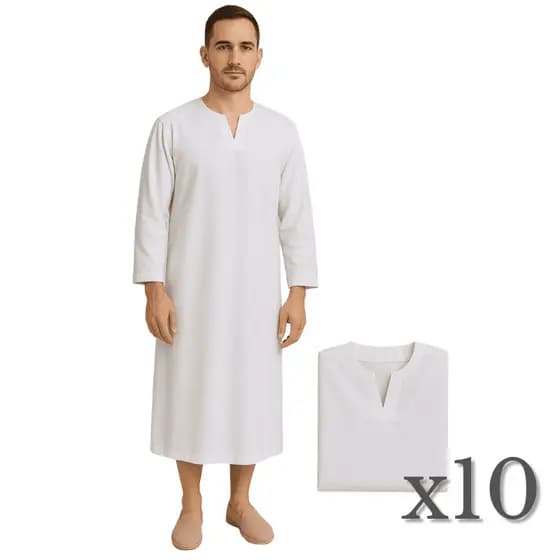 Beca para Batismo em Oxford - Kit com 10