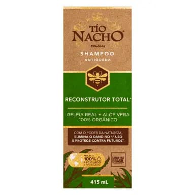Shampoo Tio Nacho Reconstrutor Total 415ml