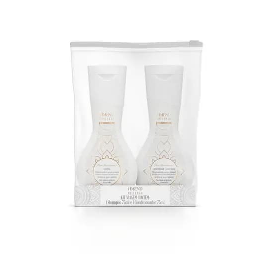 Kit Marroquinos Shampoo + Condicionador Miniatura - Kit Viagem