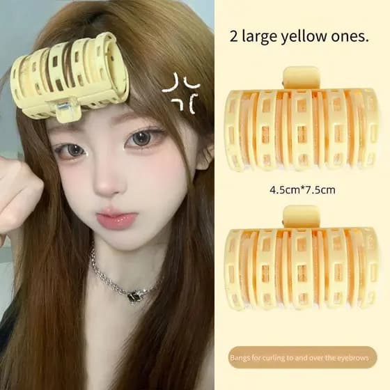 Novo estilo criança-mãe modelador de cabelo franja de ar modelador de cabelo clipe de plástico estilo modelador de cabel