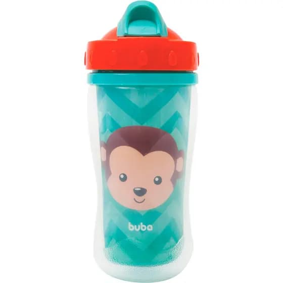 Copo Térmico Garrafa Infantil Parede Dupla Buba 280ml