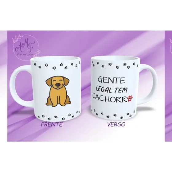 Caneca Personalizada Cachorro
