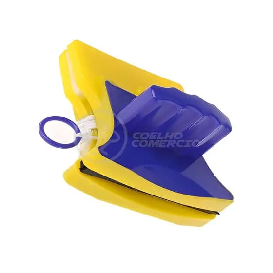 Limpa Vidros Magnético Amarelo Limpeza 2x Mais Rápida
