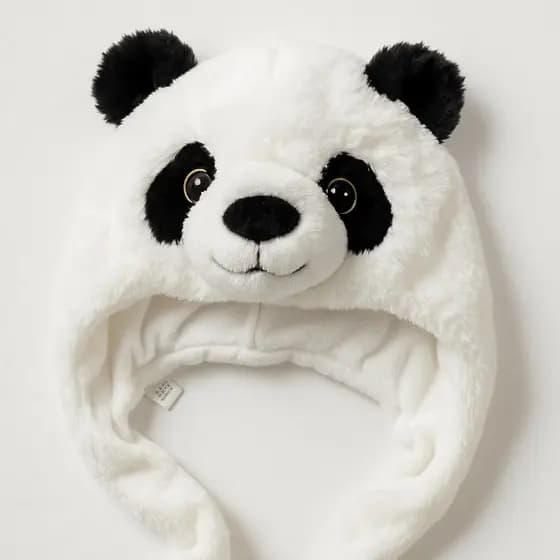Touca Panda de Pelúcia – Com Orelhinhas Floppy (Ref: TC-107) ACG