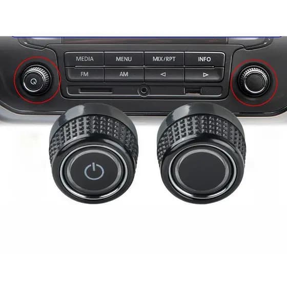 Botã do CD player Volkswagen Virtus Polo Santana Sagitar , botão de volume DVD 0691