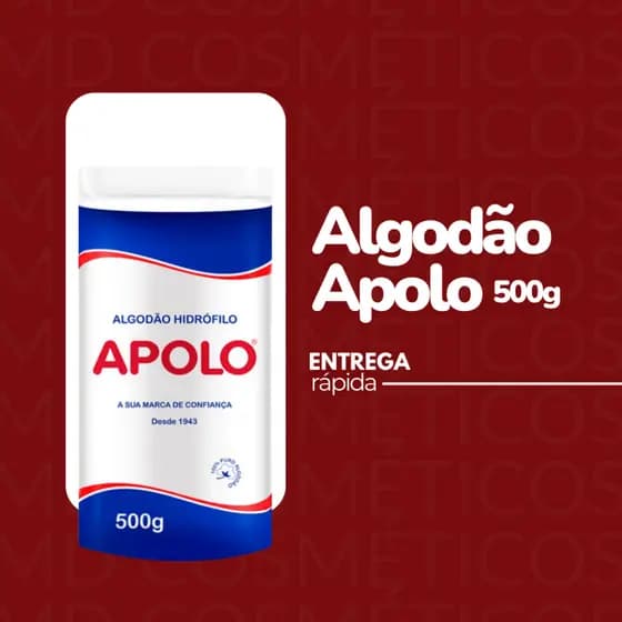 Algodão Apolo 500g