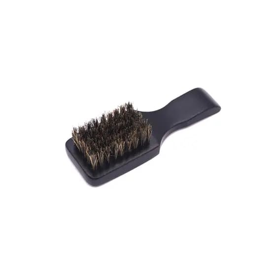 Escova Escovinha Cerdas de Javali de Degrade Barbeiro Pra Remover Pelos de Cabelo e Barba