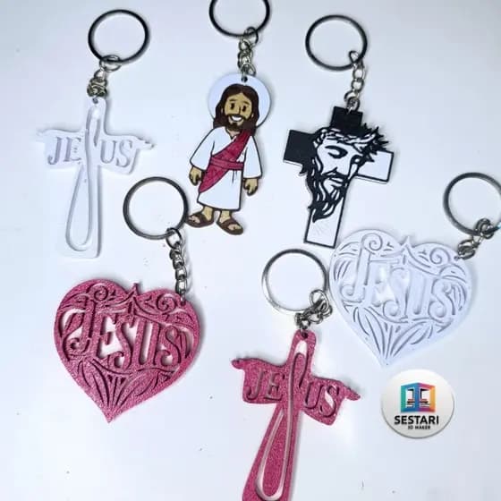 Jesus Chaveiro Religioso Gospel Cristo Deus