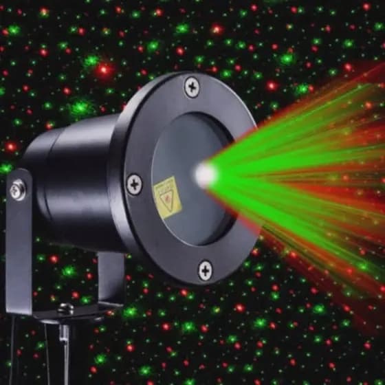 Projetor Natal Led Jardim Holográfico Laser Espeto