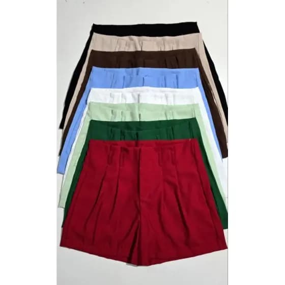 short com bolso em tecido sensorial marrant