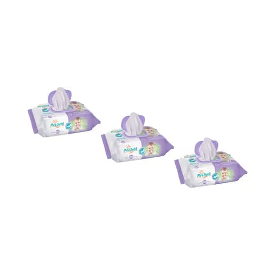 Toalha Umedecida Meu Bebê Soft 300 Folhas (3undX100fls)