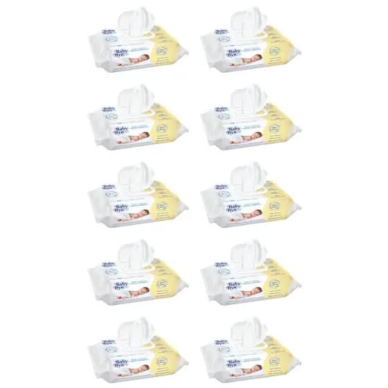 Toalha Umedecida Baby Byn RN 1000 Folhas (10undX100fls)