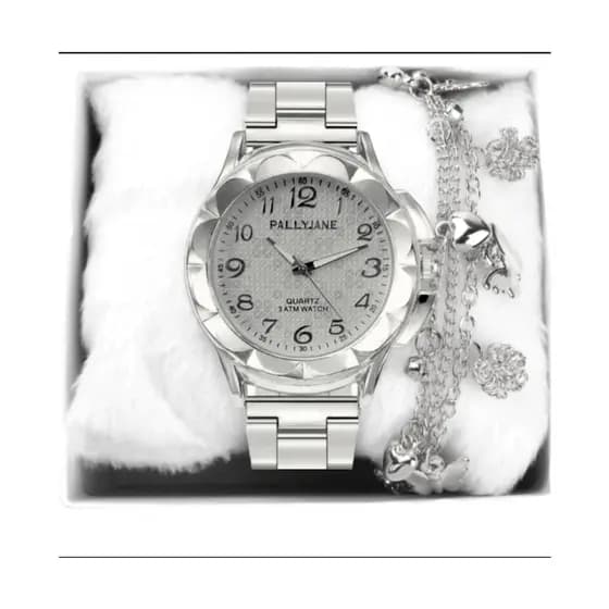 Relógio Feminino Original Prova Dágua + Pulseira