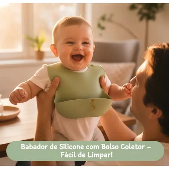 Kit de Alimentação Infantil Formato de Urso 9 Peças - SE505